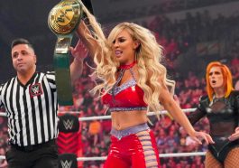 Dana Brooke sendo campeão do 24/7